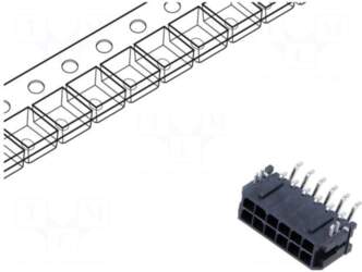 MOLEX Connector: wire-board | socket |