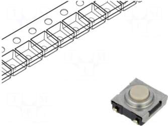 OMRON Electronic Components Microswitch TACT |