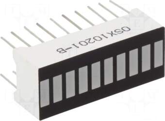 OPTOSUPPLY Display: LED | bargraph |