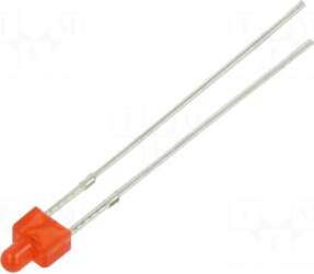 OPTOSUPPLY LED | red | 2mm