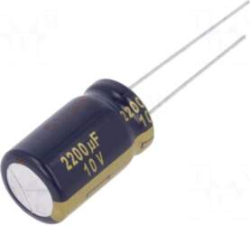 Panasonic Capacitor: electrolytic | low ESR