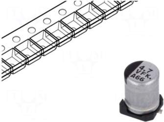 Panasonic Capacitor: electrolytic | low ESR