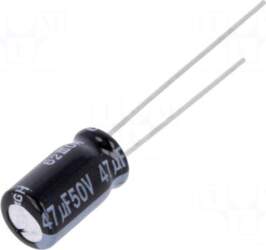 Panasonic Capacitor: electrolytic | low ESR