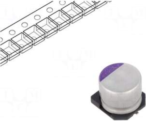 Panasonic Capacitor: polymer | 56uF |