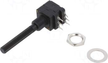 PIHER Potentiometer: shaft | 100Ω |