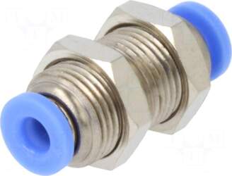 PNEUMAT Push-in fitting | bulkhead,straight