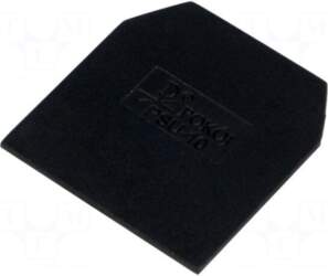 POKÓJ End/partition plate | Application: ZUG-G10