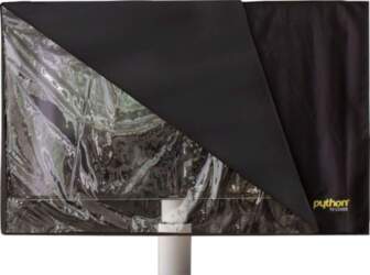 Python TV pārsegs ūdensizturīgs aizsargs 132x76cm