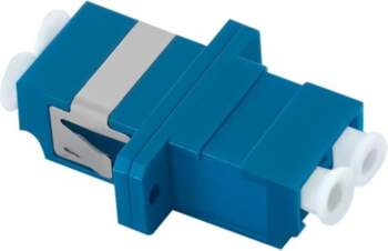 Qoltec Adapter fiber optic LC/UPC |