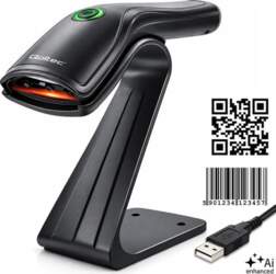 Qoltec Barcode Scanner 1D 2D +