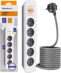 Qoltec Power strip | 5 sockets