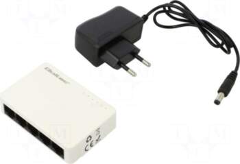 QOLTEC Switch Ethernet | DC socket
