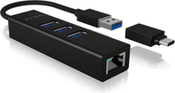 Raidsonic | 4 Port Hub with