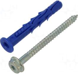 RAWLPLUG Plastic anchor | with screw