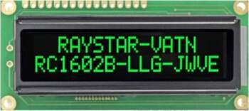 RAYSTAR OPTRONICS Display: LCD | alphanumeric