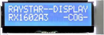 RAYSTAR OPTRONICS Display: LCD | alphanumeric