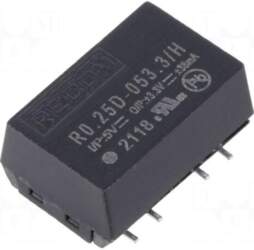 RECOM Converter: DC/DC | 0.25W