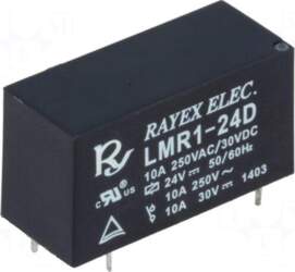 Recoy/RAYEX ELECTRONICS Relay: electromagnetic | SPDT