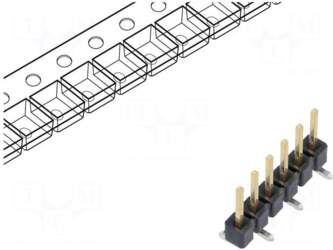 SAMTEC Connector: pin strips | pin