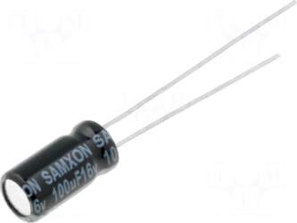 SAMXON Capacitor: electrolytic | THT |