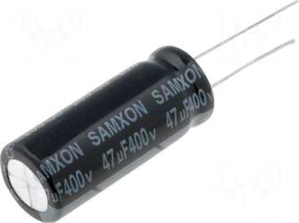 SAMXON Capacitor: electrolytic | THT |