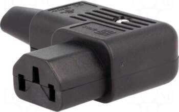SCHURTER Connector: AC supply | plug