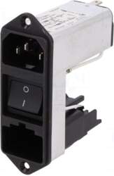 SCHURTER Connector: AC supply | socket