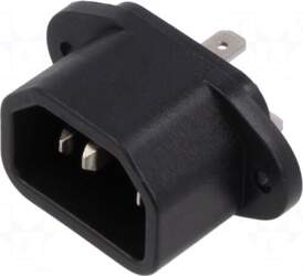 SCHURTER Connector: AC supply | socket
