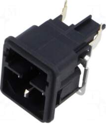 SCHURTER Connector: AC supply | socket