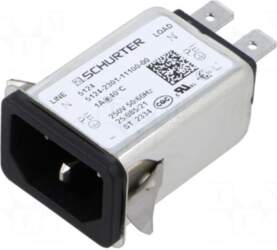 SCHURTER Connector: AC supply | socket