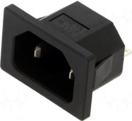 SCHURTER Connector: AC supply | socket