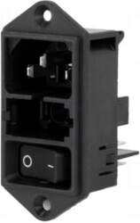 SCHURTER Connector: AC supply | socket