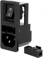 SCHURTER Connector: AC supply | socket