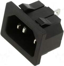 SCHURTER Connector: AC supply | socket