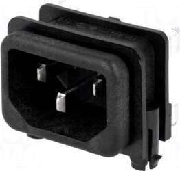 SCHURTER Connector: AC supply | socket