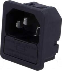 SCHURTER Connector: AC supply | socket