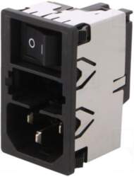SCHURTER Connector: AC supply | socket