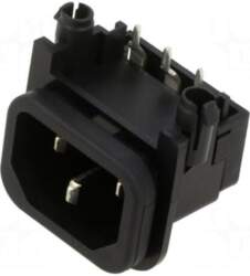 SCHURTER Connector: AC supply | socket