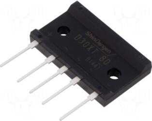 SHINDENGEN Bridge rectifier: three-phase | Urmax: