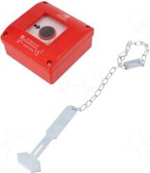 SPAMEL Safety switch: fire warning hand