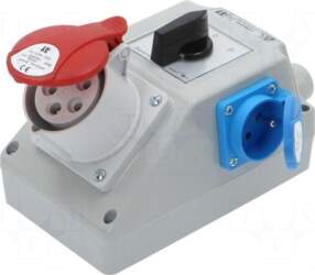 SPAMEL Switch socket | IP44 |