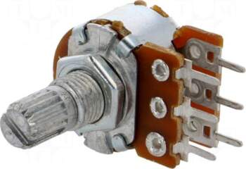 SR PASSIVES Potentiometer: shaft | single