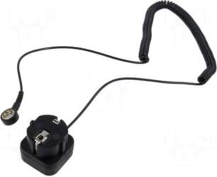 STATICTEC Ground cord | ESD,coiled