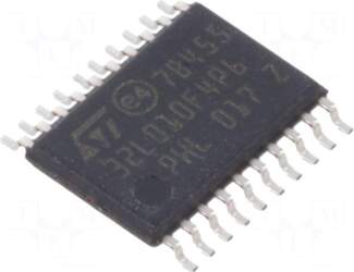 STMicroelectronics ARM microcontroller | Flash: 16kB