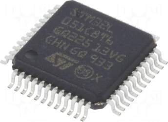 STMicroelectronics IC: STM32 ARM microcontroller |