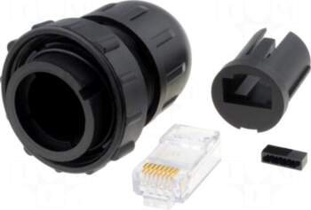 SWITCHCRAFT Plug | RJ45 | DC
