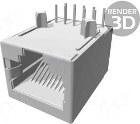 TE Connectivity Connector: RJ50 | socket