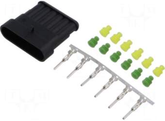 TE Connectivity Connector: wire-wire | plug