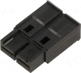 TE Connectivity Connector: rectangular | black