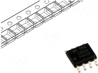 TEXAS INSTRUMENTS IC: differential amplifier |